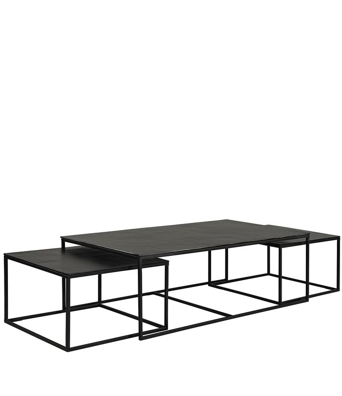 MILLE 3pk Coffee Table Black