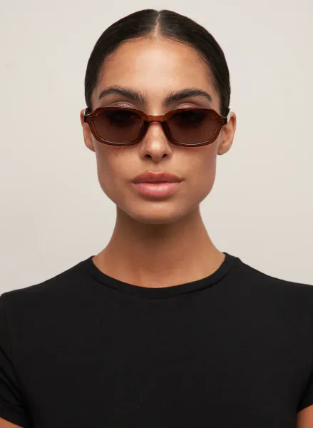 Hovedbilde Abby solbriller, trans maple/brown fade