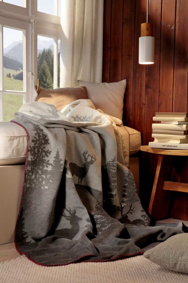 Deerlight pledd 150x200