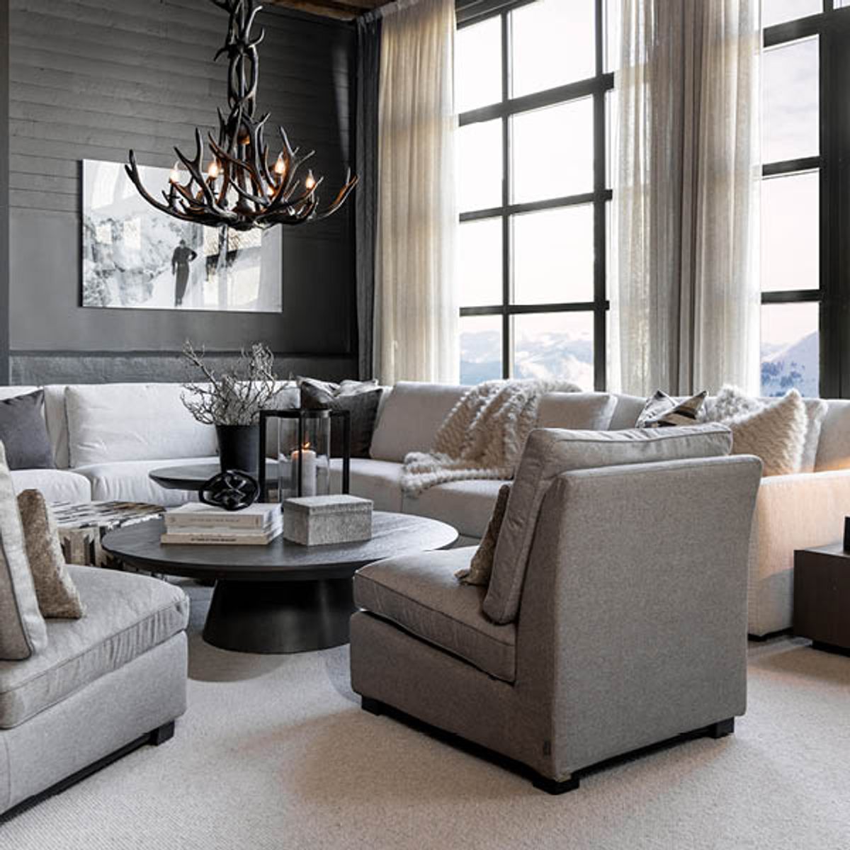 Cavalese pelspledd, cream