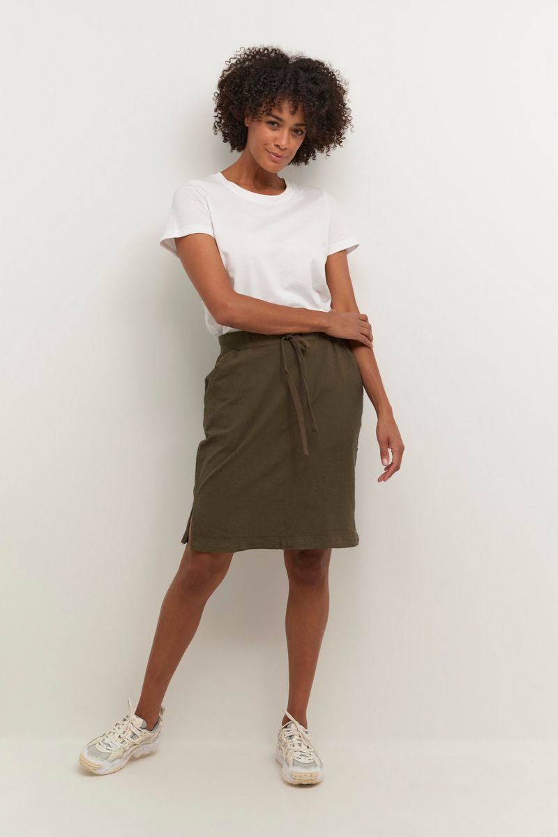 KAnaya skirt, grape leaf/green