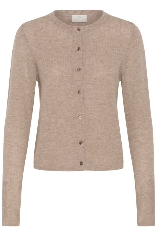 KAcashie cardigan, beige melange/nature
