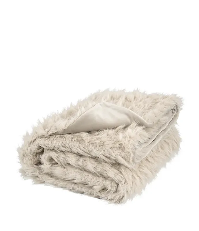 Cavalese pelspledd, cream