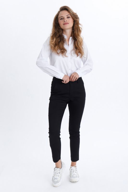 KAlea chino pant, black deep