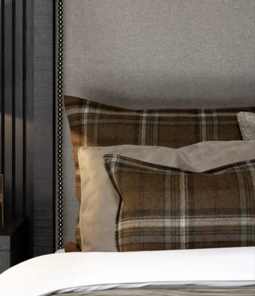 Hovedbilde Highland Brown putetrekk, 60x40 