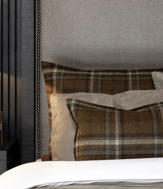 Highland Brown putetrekk, 60x40 