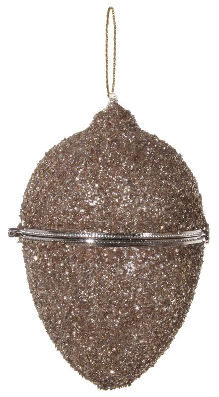 Juletrepynt Egg, Gull, 9 cm