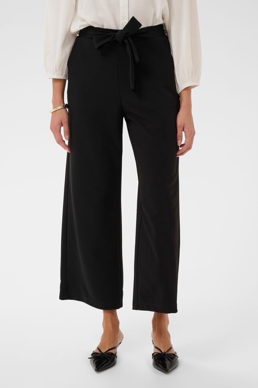 KAphoebe cropped pants, black deep