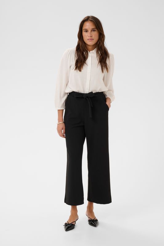 KAphoebe cropped pants, black deep