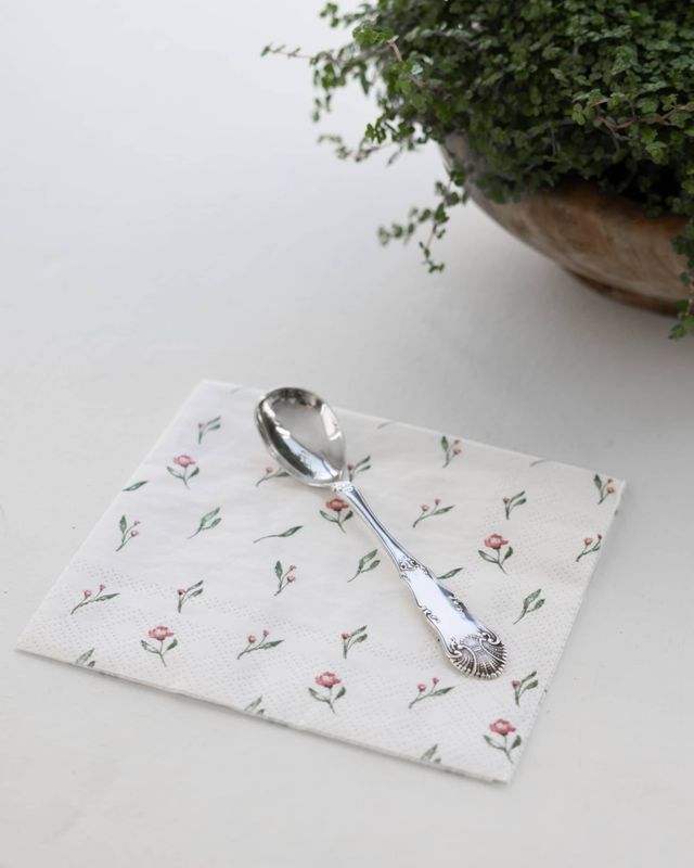 Sommerblomst serviett coctail