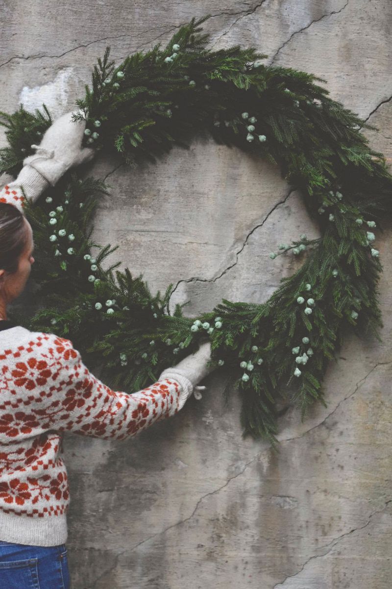 Barkrans eukalyptus 100 cm