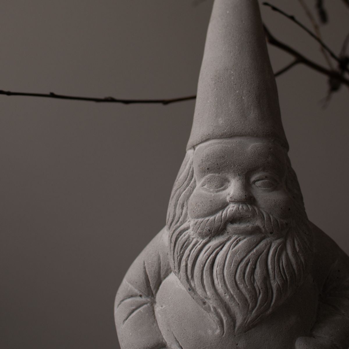 Concrete santa medium