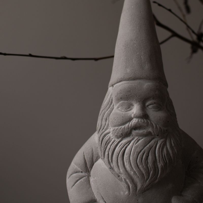 Concrete santa medium