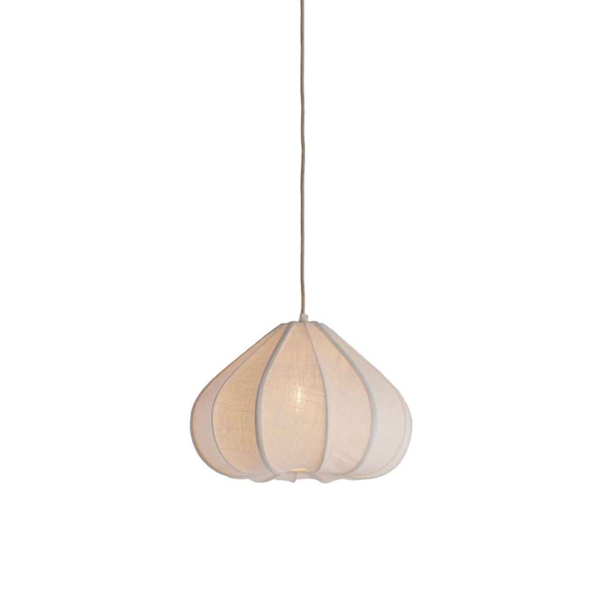 Zubeda hanging lamp 38,5x28, cream