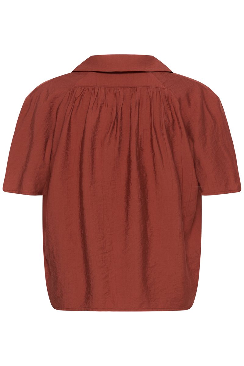 KAemily blouse, henna