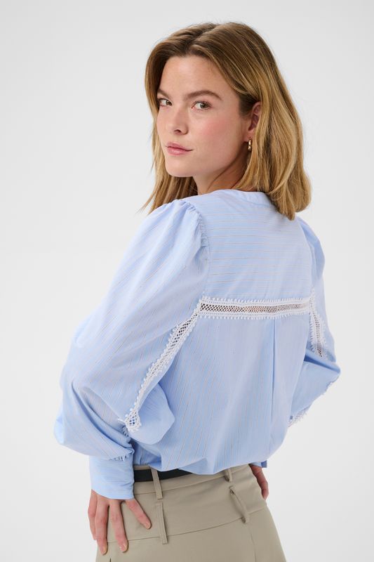 KAjada blouse, nantucket breeze
