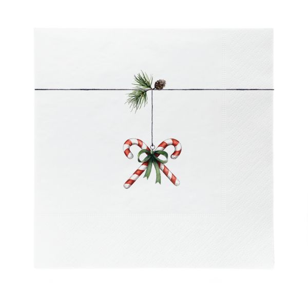 Hovedbilde Tradisjon serviett lunsj, polka