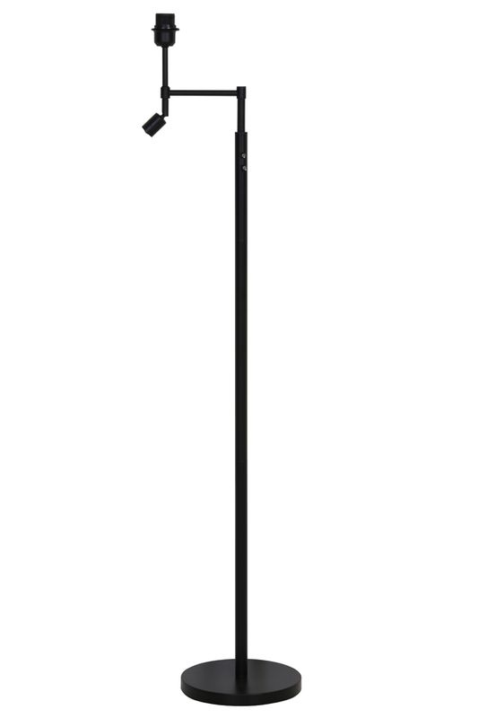 Montana lampefot, matt black
