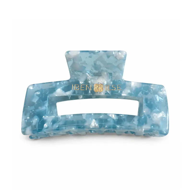 Josefine hair claw M, ocean ice