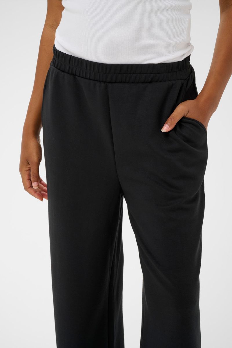 KAannika sweat pants, black deep