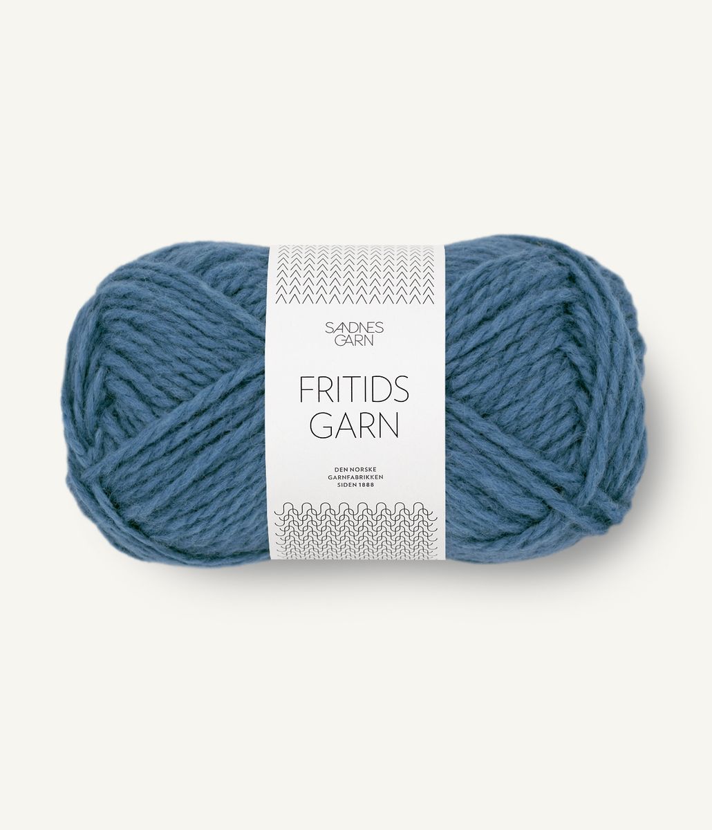 Fritidsgarn, jeansblå 6052