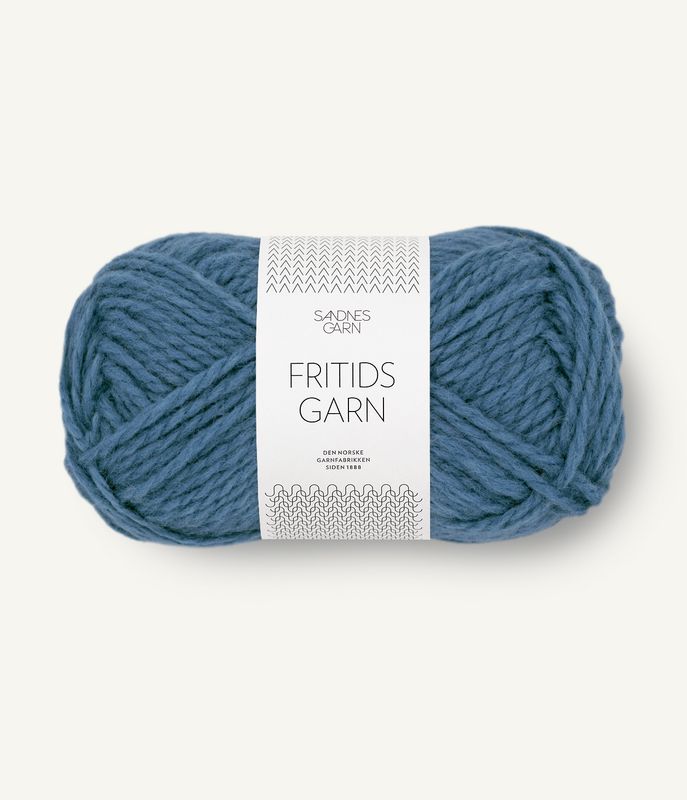 Fritidsgarn, jeansblå 6052