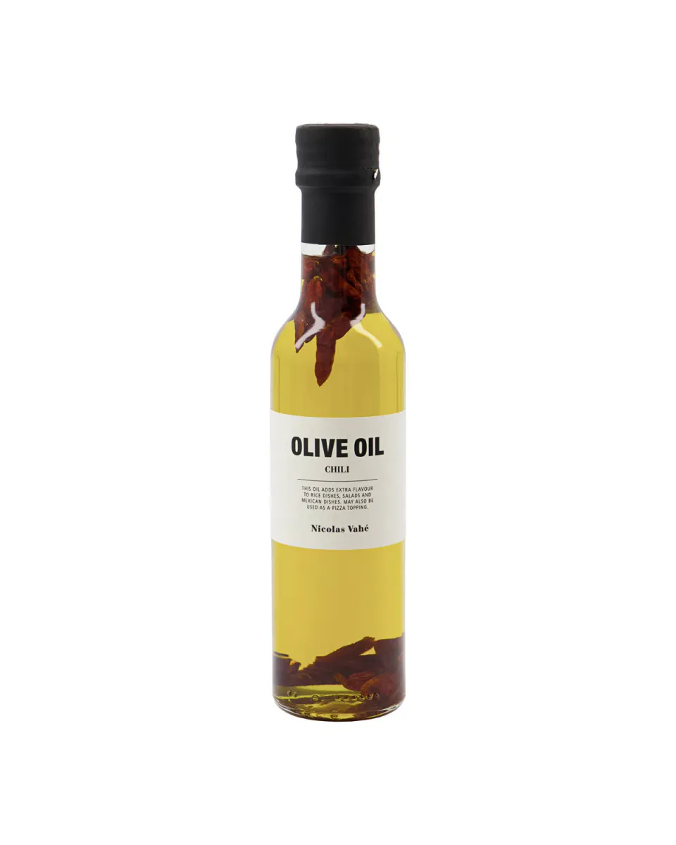 Olive oil, chili