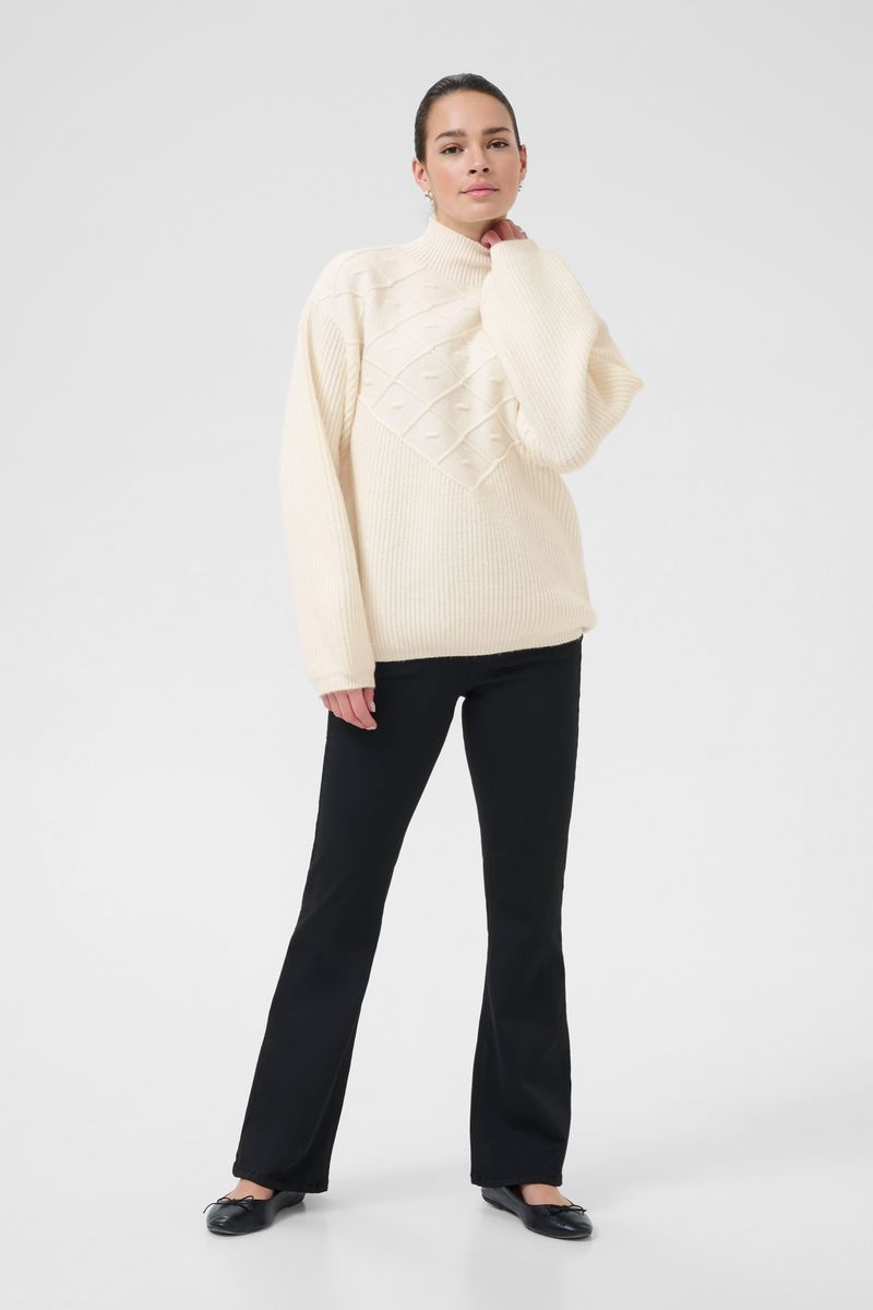 KAmaddie pullover, chalk