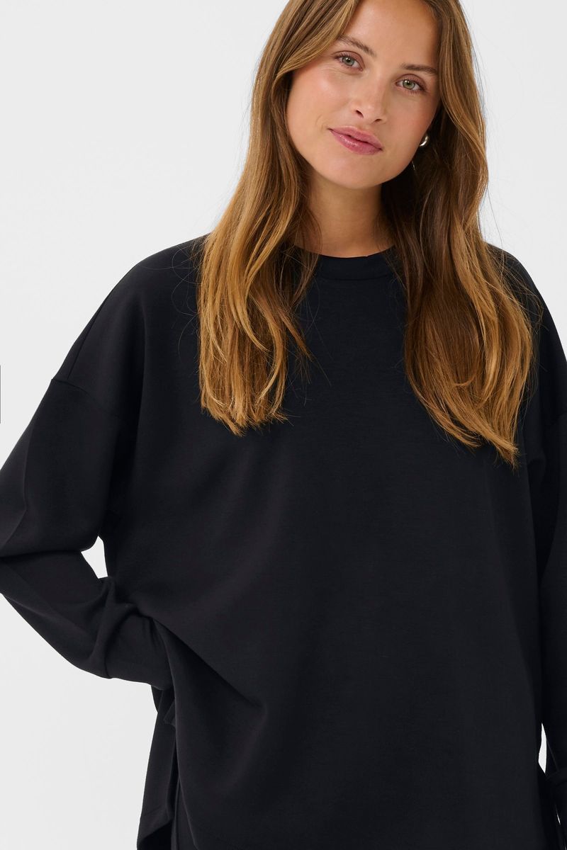 KAannika sweatshirt, black deep