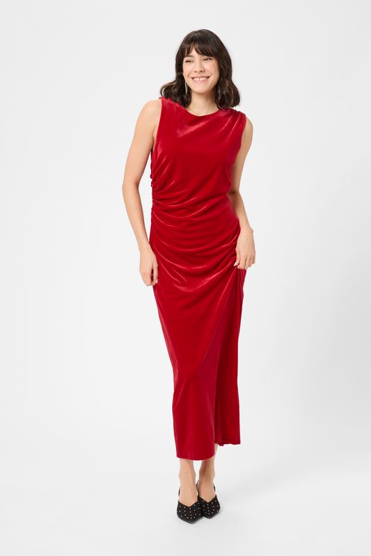 KAkelly long dress, haute red
