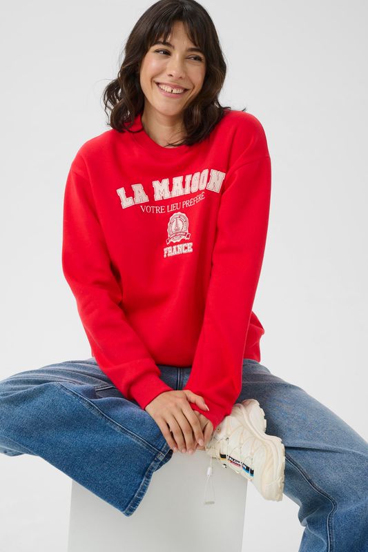 KAberta sweatshirt, true red