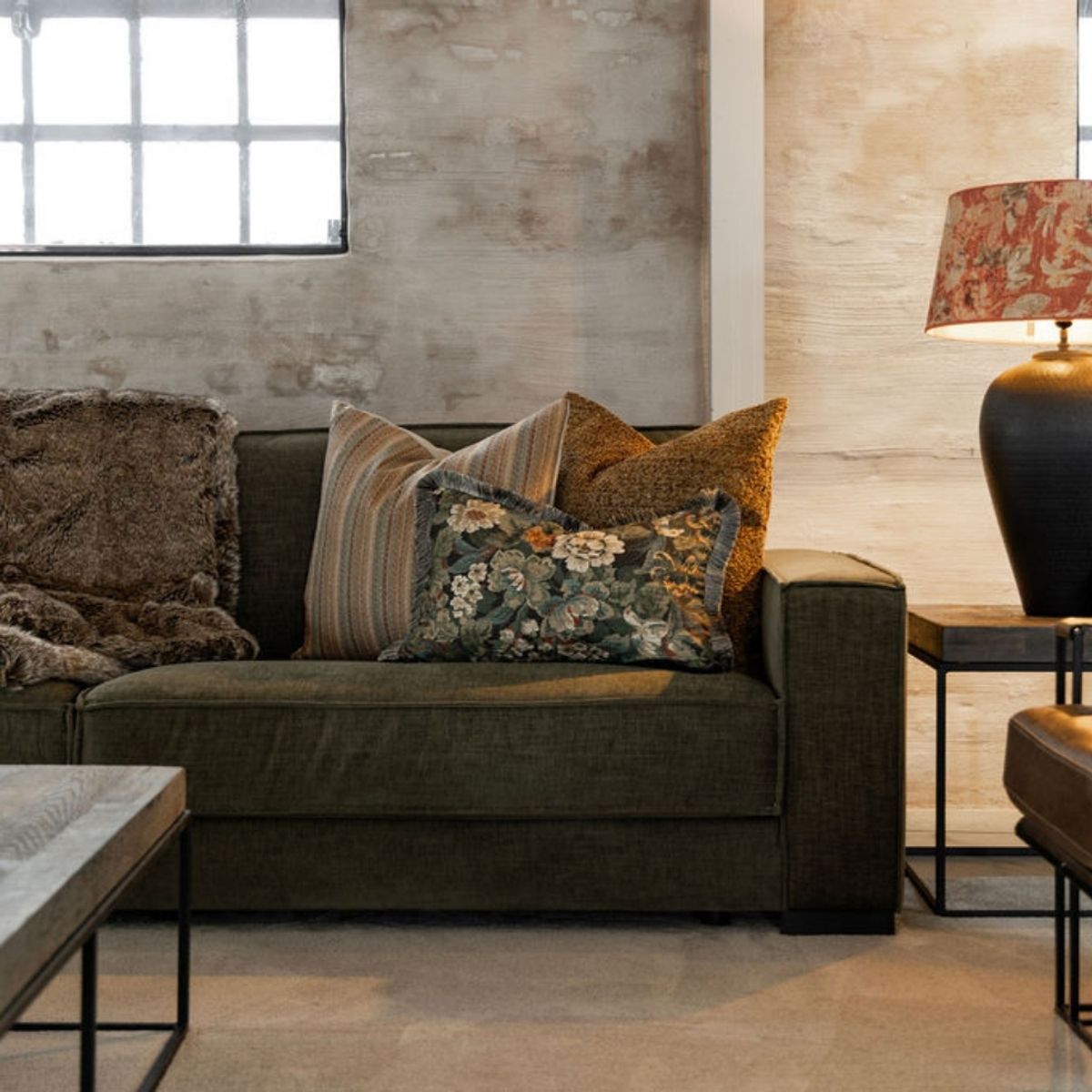 Vega putetrekk 50x50, brandy CC