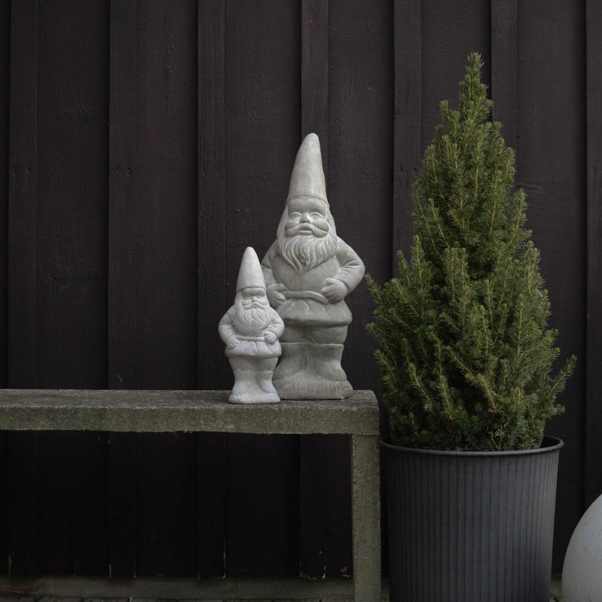 Concrete santa medium