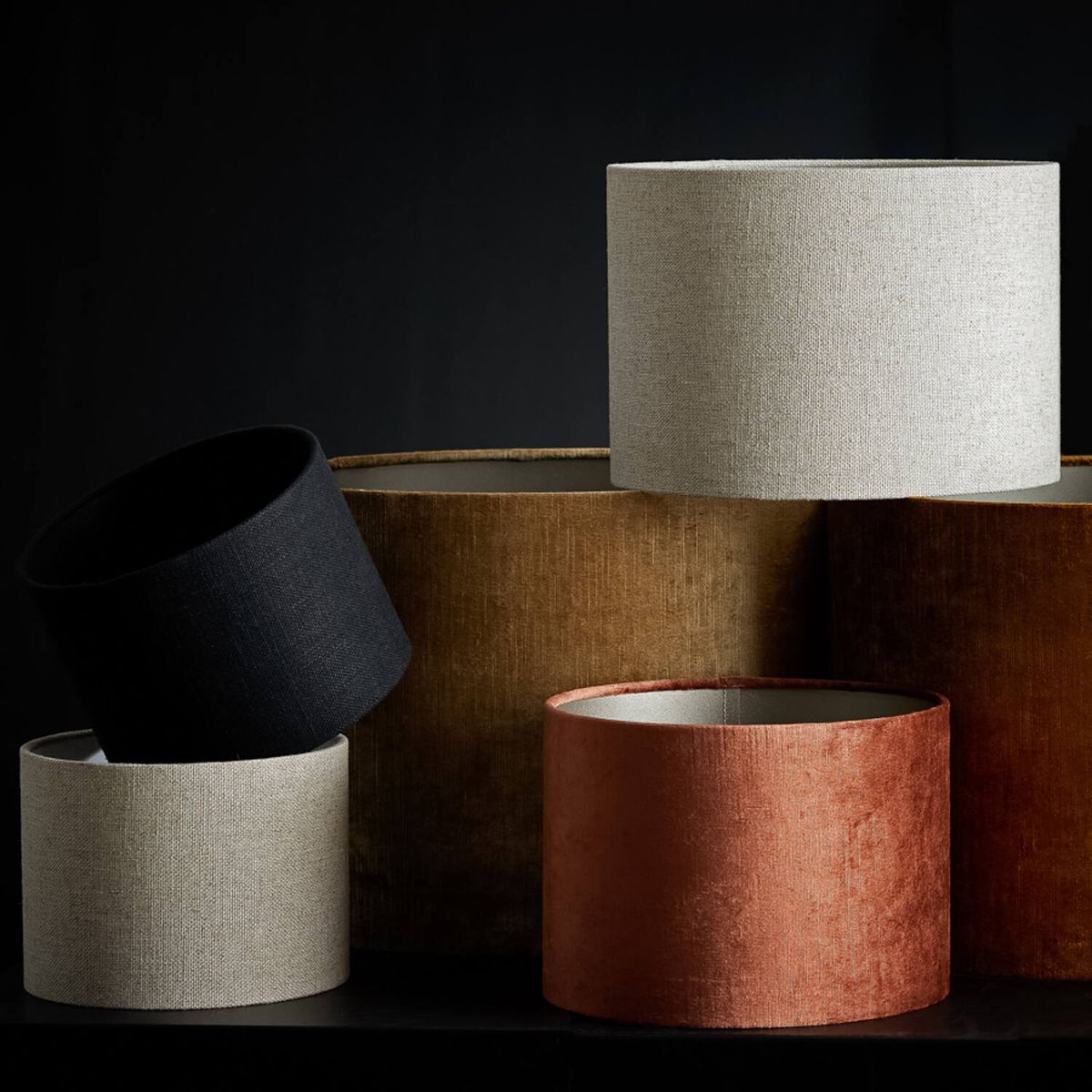 Livigno shade cylinder 20x20x15, natural