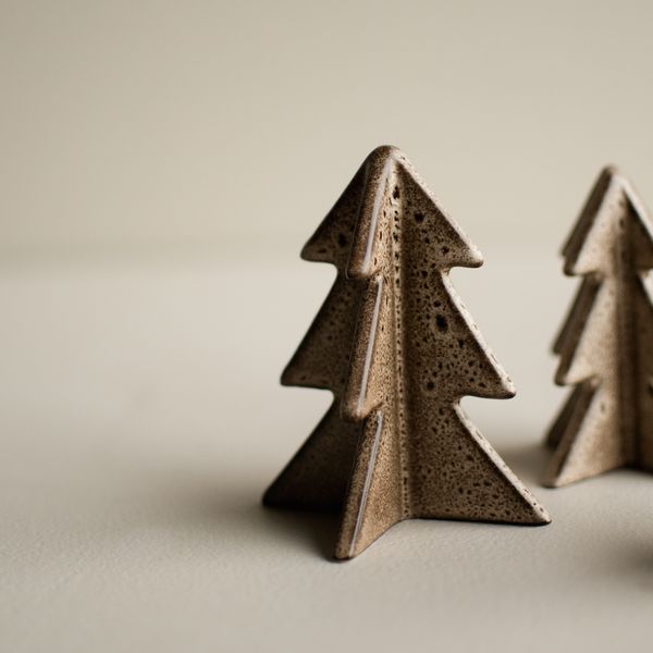 Hovedbilde Winter tree large, beige