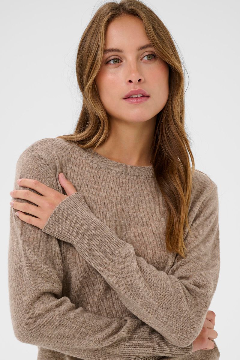 KAcashie pullover, morel melange
